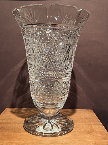 Waterford crystal footed - , 10"