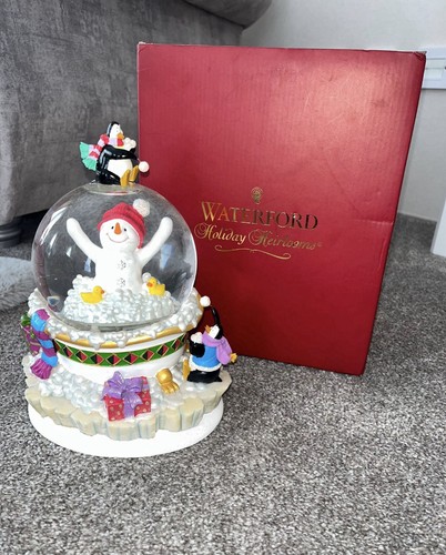 Waterford crystal snow globe - waterford,