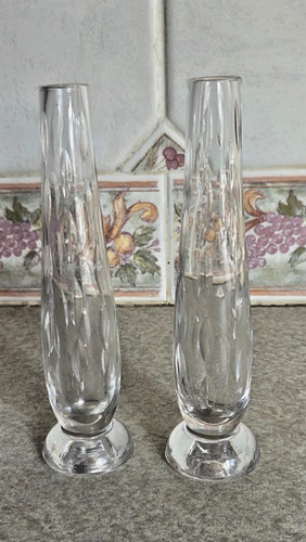Vintage pair waterford - pair, of