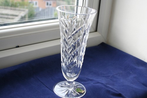 Waterford crystal vase - waterford, inch