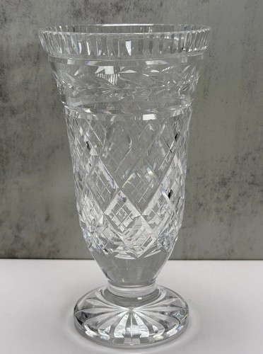 Vtg waterford crystal - waterford, vase