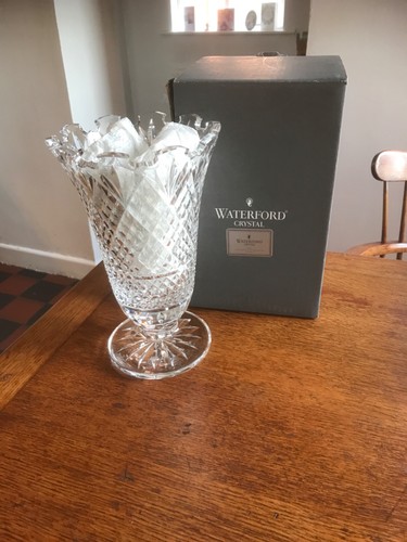 Vintage waterford crystal vase - waterford,