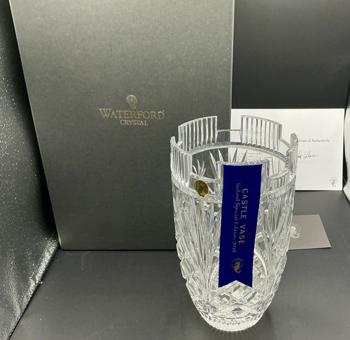 Rare waterford crystal castle - crystal,