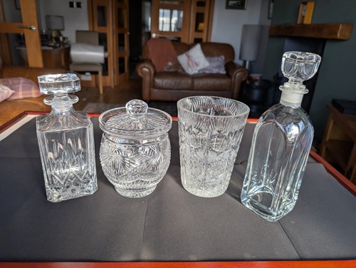 Collection crystal and - a,